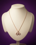 American Diamond Classic Delicate Chain Pendant – Elegant Infinity Sparkle
