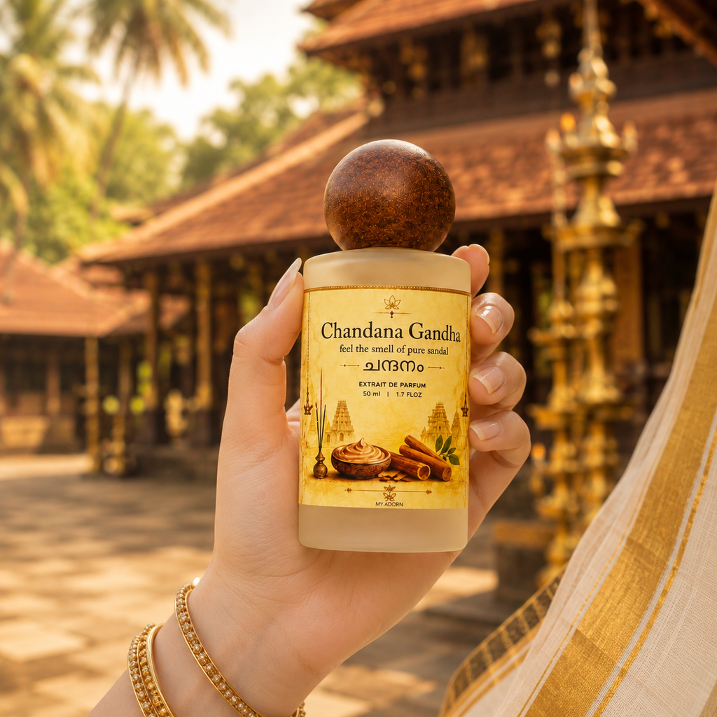 Chandana Gandha Sandalwood Fragrance Perfume 50ml | Extrait de Parfum