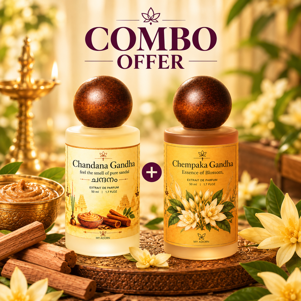 Chandana Gandha & Chempaka Gandha Divine Fragrance Combo (Free Shipping)