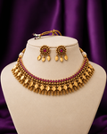 Kerala style Elakkathali Necklace - ae