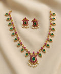 Trendy Palakka Short Necklace Set - ae
