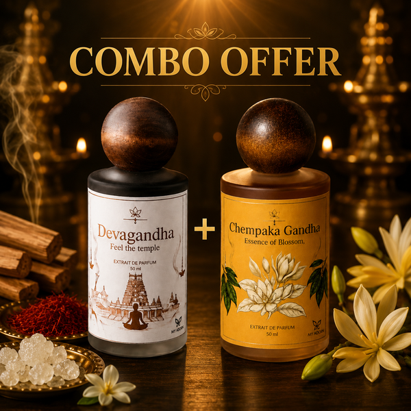 Devagandha & Chempaka Gandha Divine Fragrance Combo (Free Shipping)